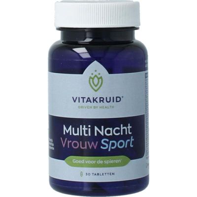 Foto van Vitakruid Multi nacht vrouw sport