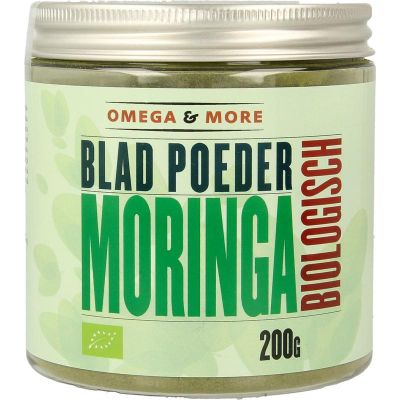 Omega & More Moringa poeder bio 200 gram - Overige producten