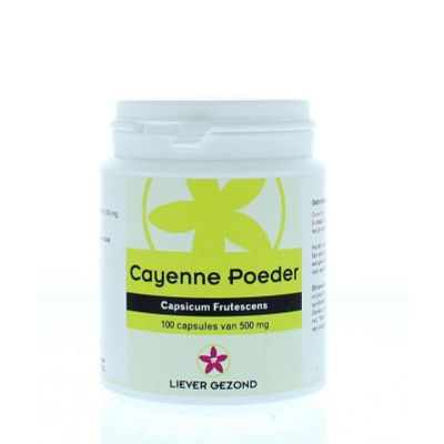 Liever Gezond Cayenne powder