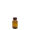 Afbeelding van Medicijnfles gedopt bruin 60 ml 28 mm