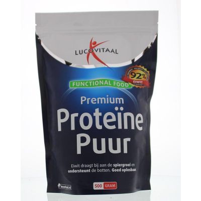 Lucovitaal Functional food premium proteine Lucovitaal Functional food premium proteine 500 gram - Overige vitaminen/mineralen