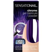 Foto van Sensationail Chrome powder purple