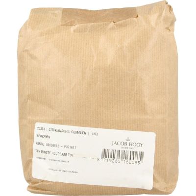 Jacob Hooy Citroenschil gemalen 1 kilogram - Kruiden