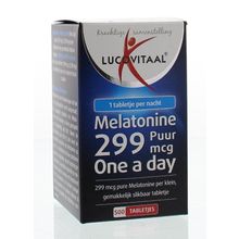Foto van Lucovitaal Melatonine puur 0.299 mg