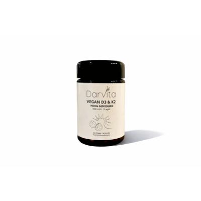 Darvita D3 K2 3000 IU mct poeder 60 capsules - Algemeen