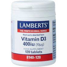 Lamberts Vitamine D 400 Foto van Lamberts Vitamine D 400