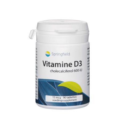 Springfield Vitamine D3 600 IU