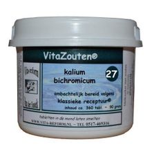 Kalium bichromicum VitaZout Nr. 27 Foto van Kalium bichromicum VitaZout Nr. 27
