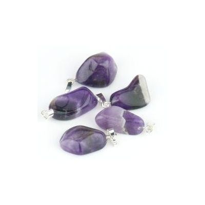 Steengoed Amethyst kwarts hanger