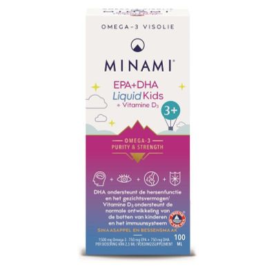 Minami EPA & DHA liquid kid vitamine D3