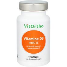 Foto van Vitortho Vitamine D3 1000 IE