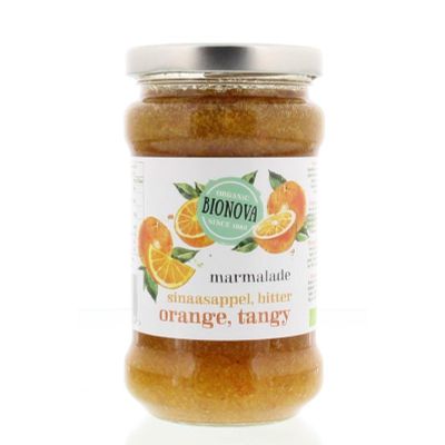 Bionova Sinaasappelmarmelade bitter 340 gram - Beleg