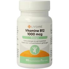Foto van Livsane Vitamine B12 1000mcg