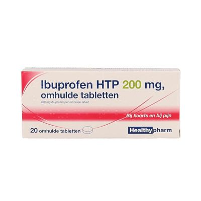 Foto van Healthypharm Ibuprofen 200 mg