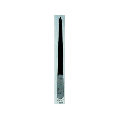 Nagelvijl 18 cm pol bl rnd F4-7 1 stuks - Staalwaren