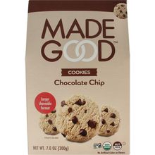 Foto van Made Good Crunchy cookies chocolate chip bio
