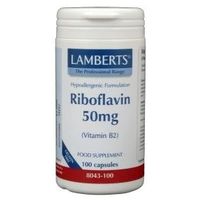 Lamberts Vitamine B2 50 mg (riboflavine)