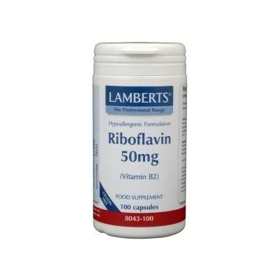 Lamberts Vitamine B2 50 mg (riboflavine)