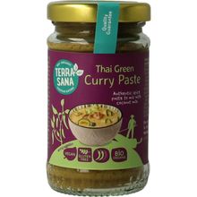 Foto van Terrasana Thaise groene currypasta bio