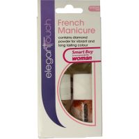 Elegant Touch Rapid dry french manicure natural pink