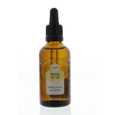 Nutalis Vitamine D3 & K2 druppels 50 ml - Vitamine enkel