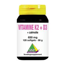 Foto van SNP Vitamine K2 D3 zalmolie