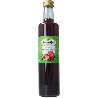 Bountiful Granaatappel siroop bio 500 Milliliter - Dranken