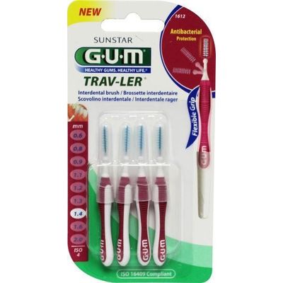 GUM Trav-ler rager 1.4 mm (magenta)