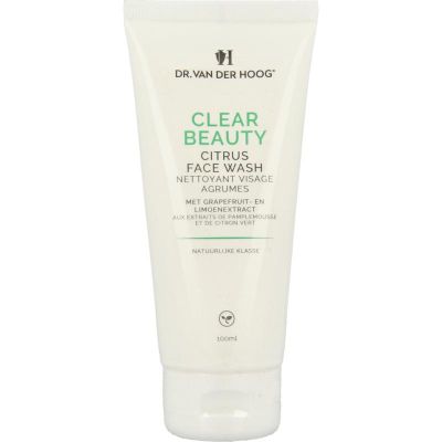Dr vd Hoog Clear citrus facewash Dr vd Hoog Clear citrus facewash 100 milliliter - Reiniging