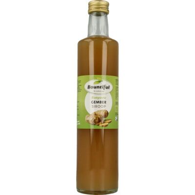 Bountiful Gembersiroop bio 500 Milliliter - Overig reform/levensmiddelen