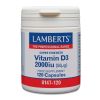 Afbeelding van Lamberts Vitamine D3 2000IE