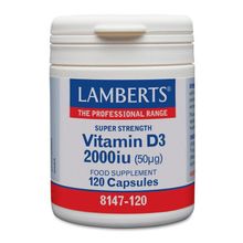 Foto van Lamberts Vitamine D3 2000IE