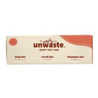 Unwaste Giftset coffee soap scrub shampoo