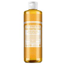 Foto van DR Bronners Liquid soap citrus/orange