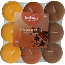 Bolsius Geurtheelicht sugar & spice Foto van Bolsius Geurtheelicht sugar & spice