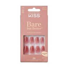 Foto van Kiss Bare but better nails nude
