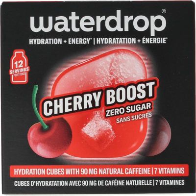 Waterdrop Microenergy cherry boost 12 stuks - Algemeen