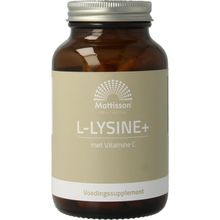 Foto van Mattisson L-Lysine+ met vitamine C