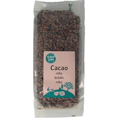 Terrasana RAW Cacao nibs 250 gram - Overig reform/levensmiddelen