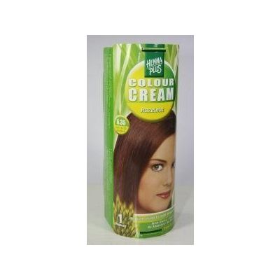 Henna Plus Colour cream 6.35 hazelnut Henna Plus Colour cream 6.35 hazelnut 60 Milliliter - Haarkleuring