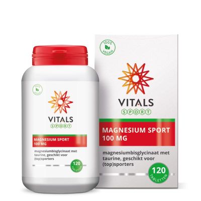 Vitals Magnesium sport 120 tabletten - Overige vitaminen/mineralen
