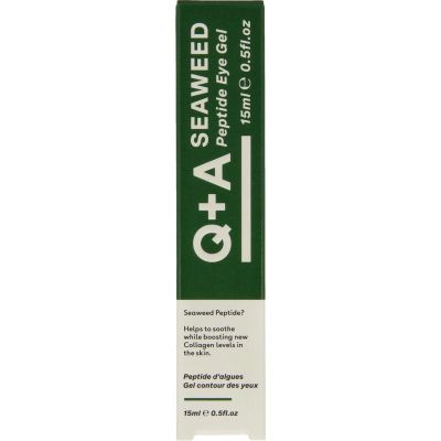 Q+A Seaweed peptide eye gel
