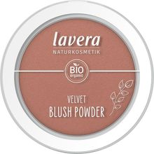 Foto van Lavera Velvet blush powder nude terracotta 03 bio