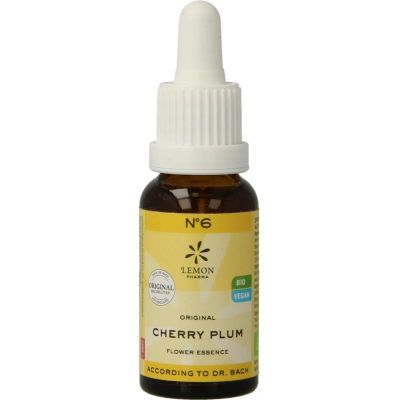 Lemon Pharma Bach bloesemremedies cherry plum