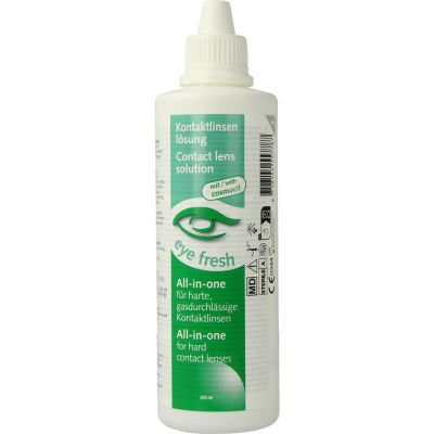 Eyefresh Alles-in-1 vloeistof harde lenzen 200 Milliliter - Bij lezen en schrijven