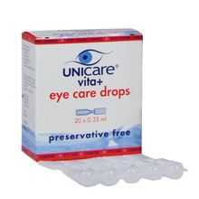 Foto van Vita+ eye care oogdruppels 0.35 ml