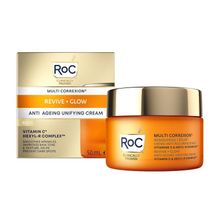 Foto van ROC Multi correxion revive & glow anti age rich cream