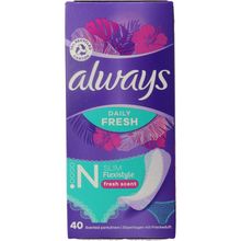 Foto van Always Inlegkruisjes daily protect fresh & scent