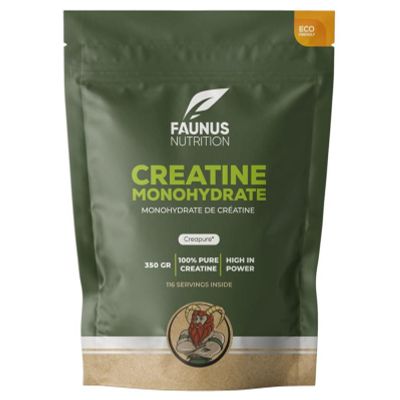 Faunus Nutrition Creatine monohydraat creapure 350 gram - Overig sport