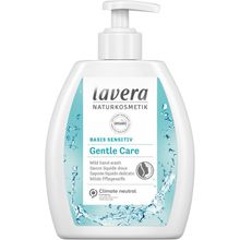 Foto van Lavera Handzeep Basis Sensitiv/hand wash Gentle Care